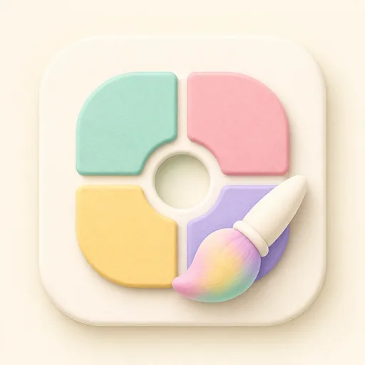 App icon for a painting app
